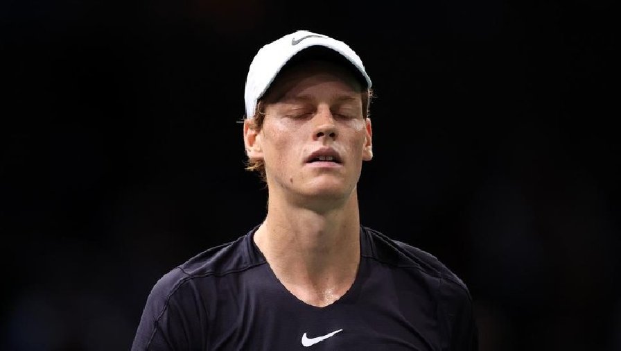 Kết quả tennis hôm nay 1/11: Murray, Sinner bị loại khỏi Paris Masters