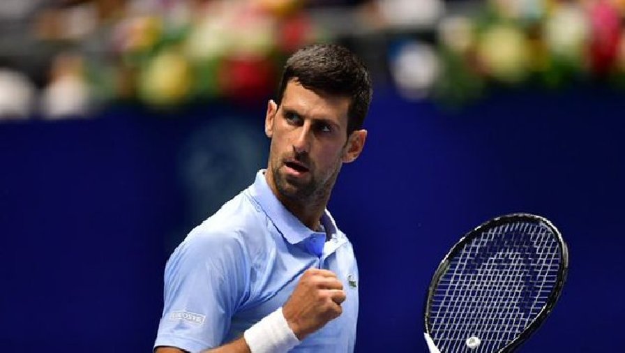 Lịch thi đấu tennis ngày 1/11: Djokovic ra quân tại Paris Masters