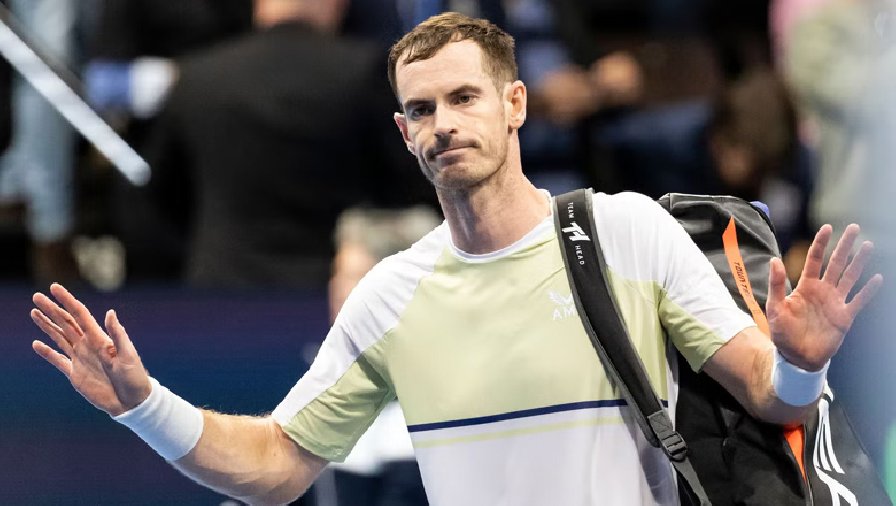 Murray bị loại ngay tại vòng 1 Paris Masters 2022