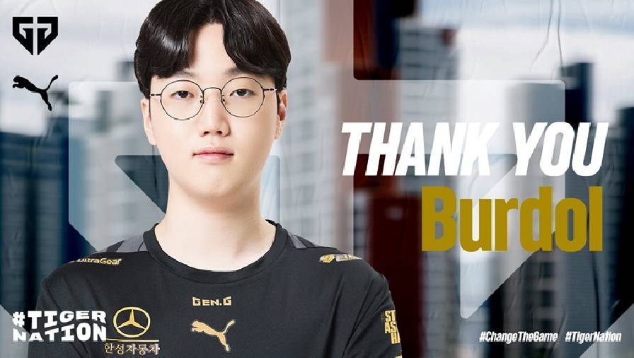 Burdol chia tay Gen.G Esports