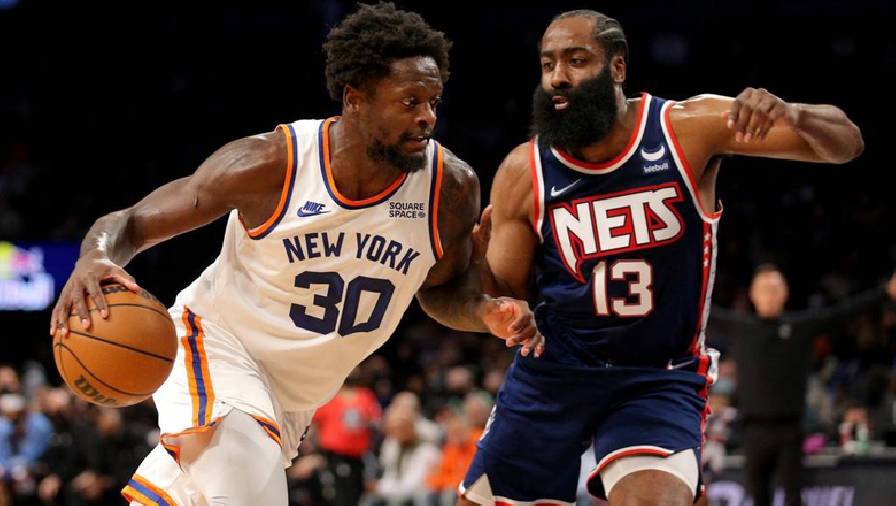 Kết quả Nets 112-110 Knicks: Show diễn của Harden