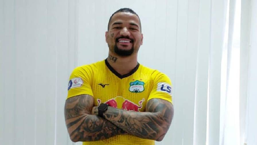 HAGL chiêu mộ thêm tiền đạo Brazil, chốt sổ 4 ngoại binh cho mùa 2022