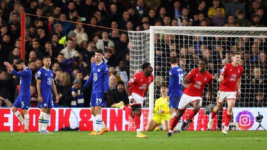 Chelsea bất lực trước Nottingham Forest, nối dài ‘dớp năm mới’ ở Ngoại hạng Anh