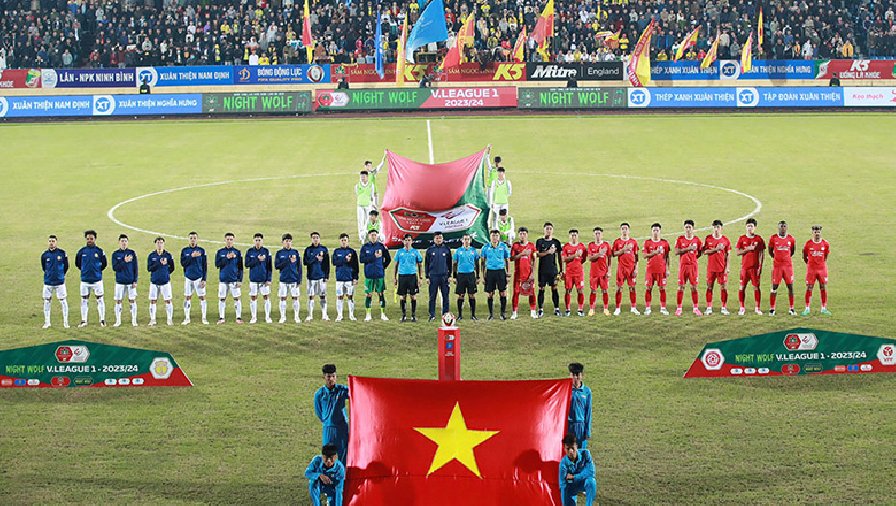 Hải Phòng, Nam Định dẫn đầu về số lượng khán giả đến sân theo dõi V.League
