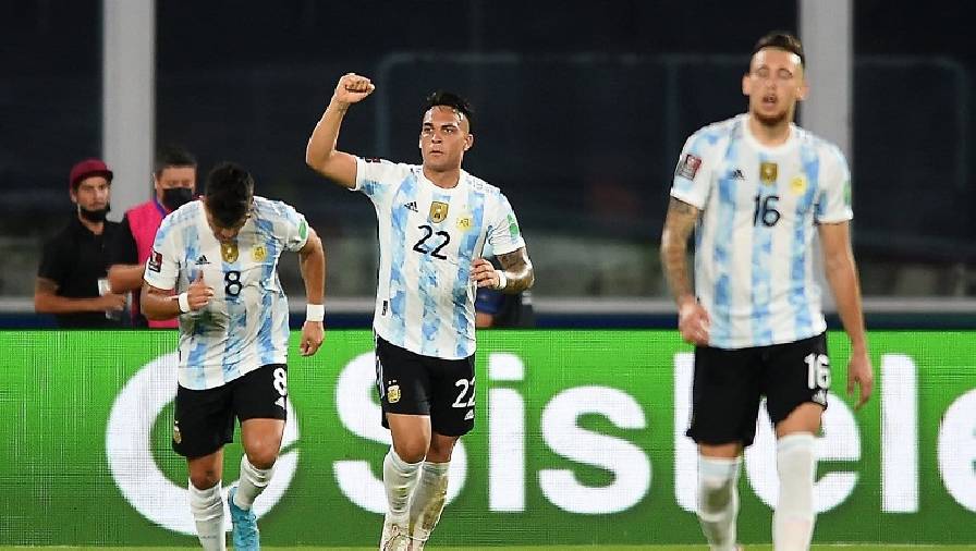 Lautaro Martinez cùng Argentina khiến giấc mơ World Cup 2022 của Colombia thêm xa vời