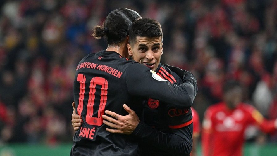 Kết quả bóng đá Mainz vs Bayern Munich: Cancelo ra mắt như mơ, lấy vé cho Hùm xám