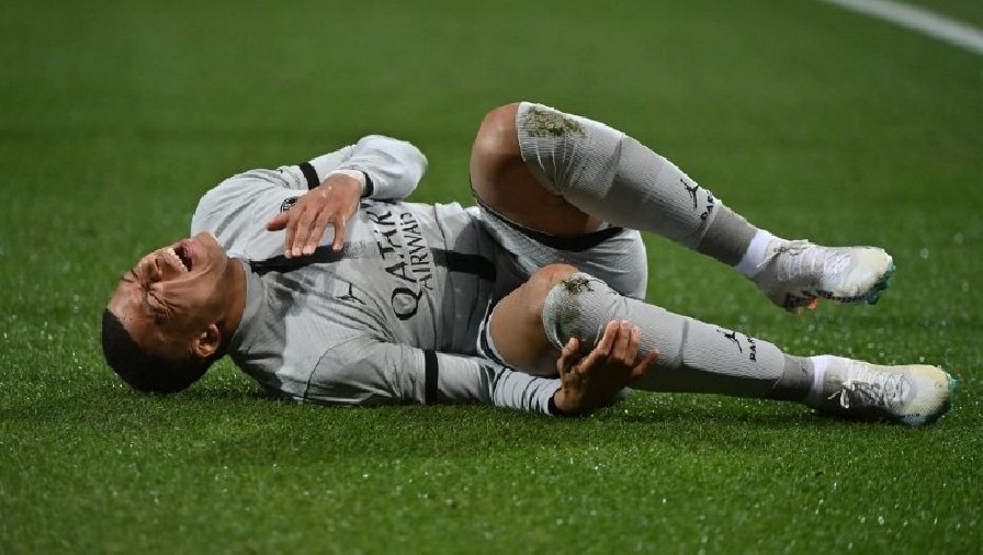 Mbappe nghỉ thi đấu 3 tuần vì chấn thương, PSG gặp khó trước đại chiến Bayern Munich