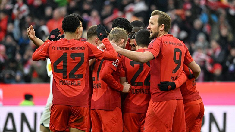 Dẫn trước 4-0, Bayern Munich vẫn suýt mất điểm trước đội 'cầm đèn đỏ' Bundesliga