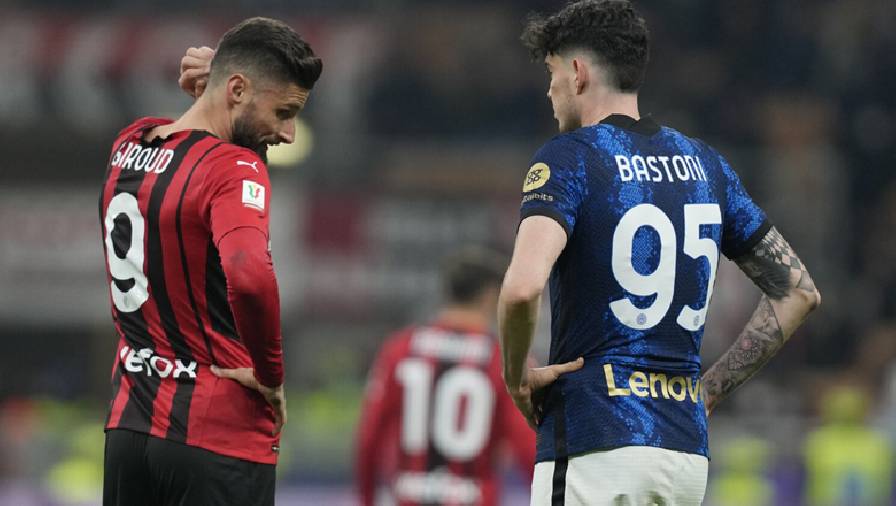 Derby Milano tẻ nhạt, Milan và Inter hẹn ‘phán xử’ nhau ở trận bán kết lượt về Cúp Quốc gia Italia