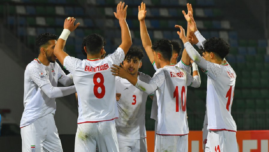 Iran đánh bại Qatar, chia sẻ vị trí dẫn đầu bảng B với U20 Việt Nam