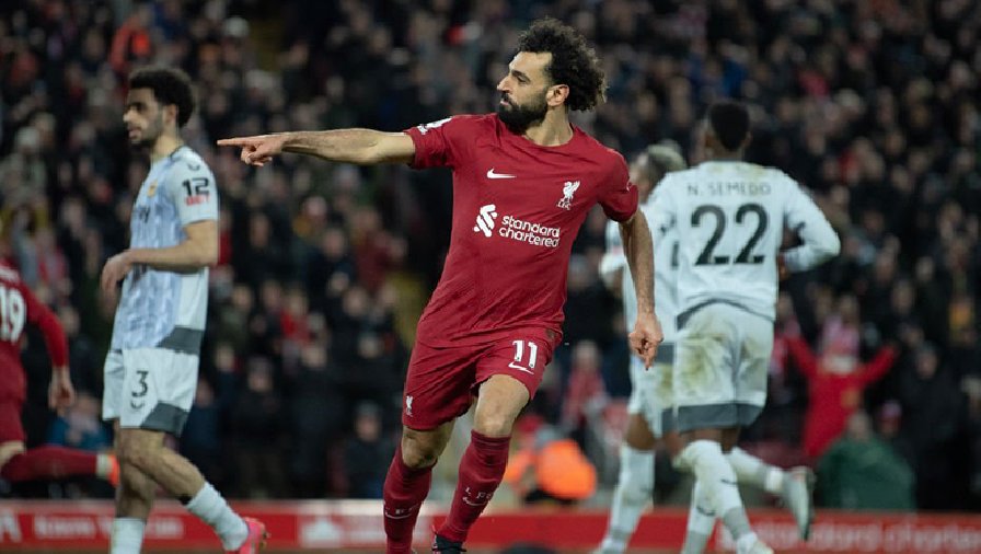 Kết quả bóng đá Liverpool vs Wolves: Van Dijk, Salah lập công giúp The Kop giành 3 điểm