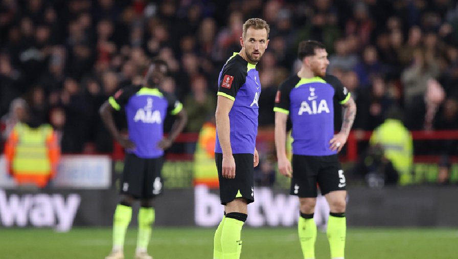 Kết quả bóng đá Sheffield vs Tottenham: Harry Kane dự bị, Spurs ‘out’ khỏi Cúp FA