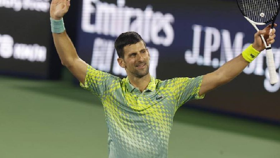 Kết quả tennis ngày 2/3: Djokovic vào tứ kết Dubai Championships 2023