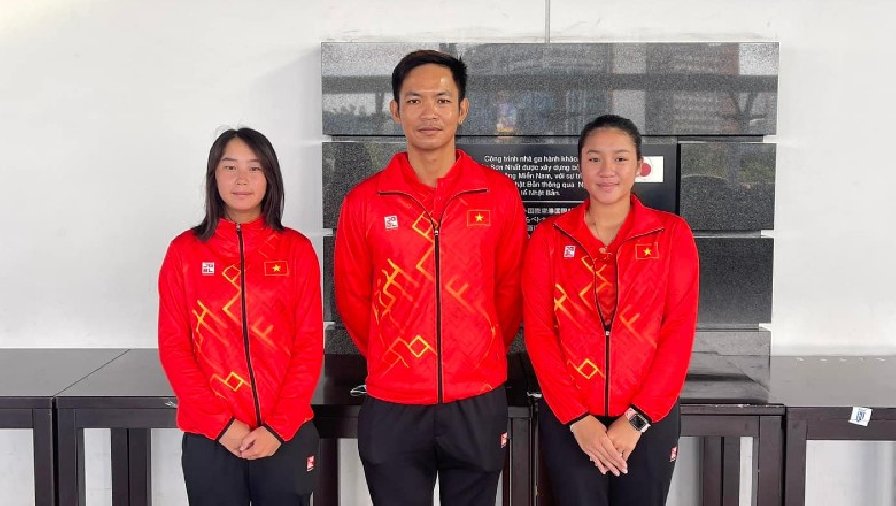 ĐT Quần vợt nữ trẻ Việt Nam lên đường dự CK vòng loại Junior Billie Jean King Cup 2022