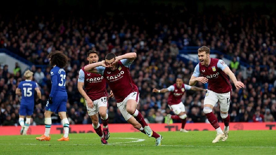 Kết quả bóng đá Chelsea vs Aston Villa: Tận cùng của bất lực, khó mơ Top 4