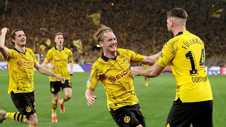 Kết quả bóng đá Dortmund vs PSG: May mắn song hành, 'trái ngọt' xứng đáng