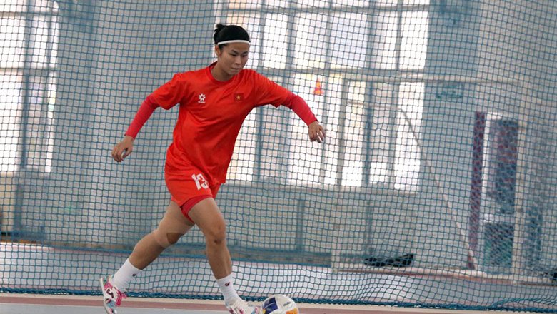 Futsal nữ Việt Nam tập buổi đầu tiên tại Trung Quốc, chốt danh sách dự giải vô địch châu Á