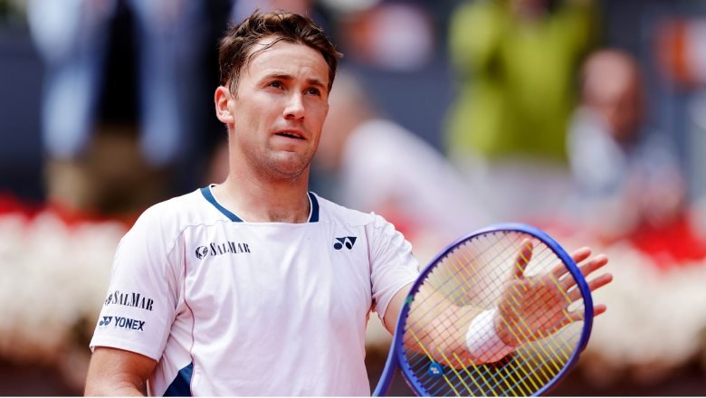 Kết quả tennis ngày 2/5: Ruud và Draper vào bán kết Madrid Open