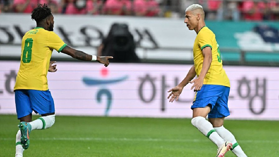 Kết quả giao hữu Brazil vs Hàn Quốc: Hủy diệt 5 bàn, cú đúp Neymar