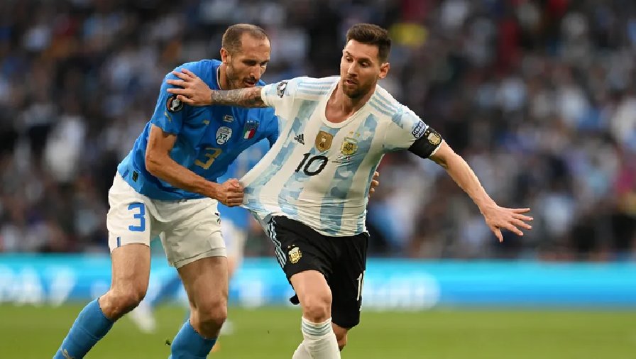 Kết quả Italia vs Argentina: Chức vô địch thuyết phục