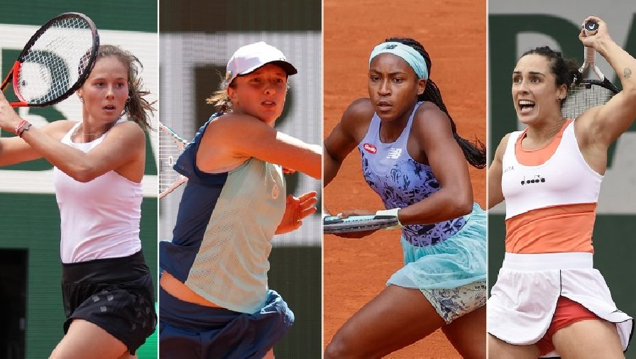 Lịch thi đấu tennis ngày 2/6: Bán kết đơn nữ Roland Garros - Swiatek vs Kasatkina