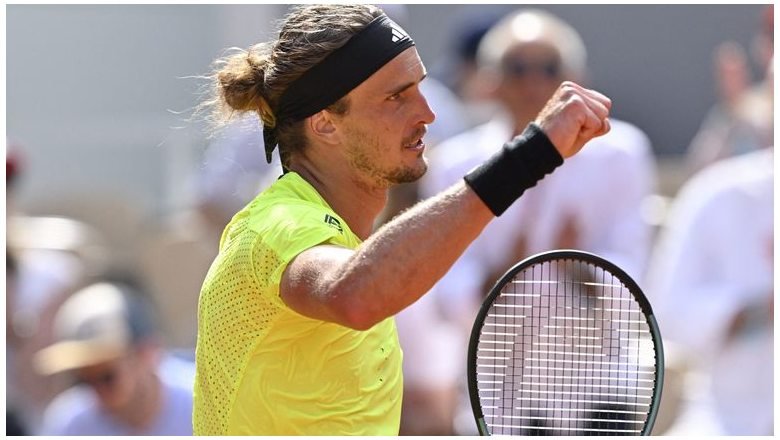 Griekspoor bỏ cuộc vì chấn thương, Zverev vào tứ kết Roland Garros