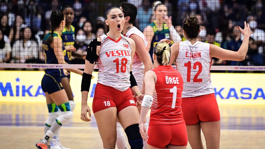 Link xem trực tiếp bóng chuyền Volleyball Nations League 2023 Thổ Nhĩ Kỳ vs Croatia, 13h00 ngày 2/7