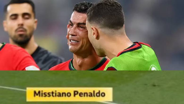 Nhà đài gây phẫn nộ vì sỉ nhục Ronaldo, gọi anh là ‘Nữ hoàng trượt pen’