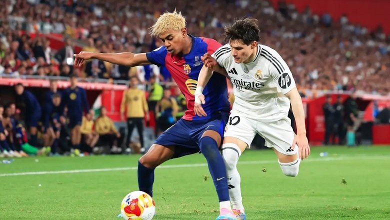 Ấn định thời gian diễn ra trận El Clasico đầu tiên của mùa giải 2025/26