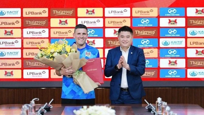 Ninh Bình FC ra mắt tân HLV trưởng đến từ châu Âu