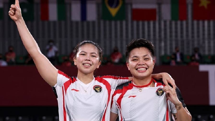 Đánh bại Trung Quốc, cầu lông Indonesia giành HCV đầu tiên tại Olympic Tokyo 2021