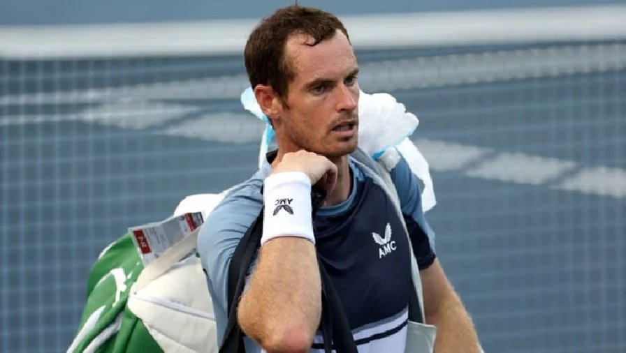 Andy Murray dừng bước ngay tại vòng 1 Citi Open