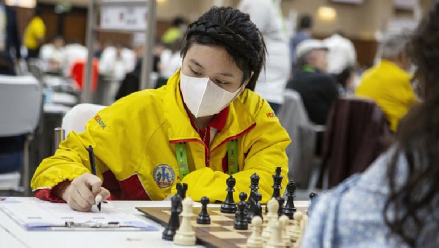 ĐT cờ vua nữ Việt Nam thắng trận thứ 3 tại Olympiad 2022