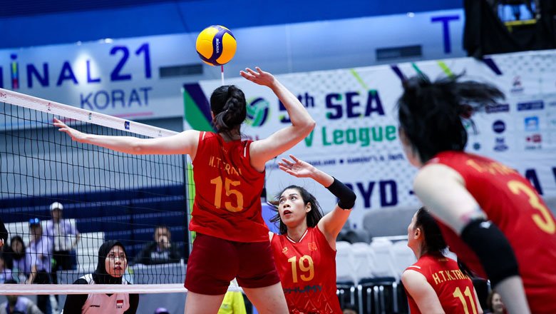 Kết quả bóng chuyền nữ SEA V.League 2025 hôm nay 2/8