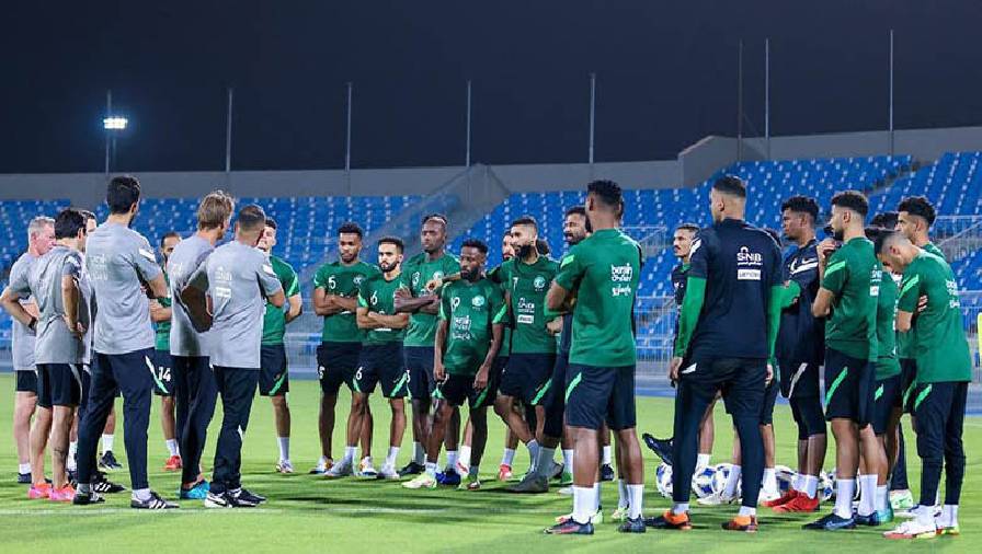 Lộ đội hình ra sân của Saudi Arabia gặp ĐT Việt Nam đêm nay