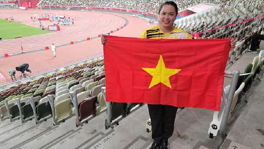 Nguyễn Thị Hải kết thúc Paralympic Tokyo trong top 10 chung kết đẩy tạ