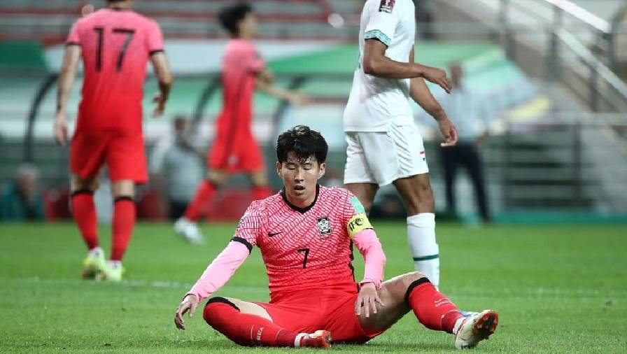Video bàn thắng Hàn Quốc vs Iraq: Son Heung Min bị bắt chết, chủ nhà bất lực