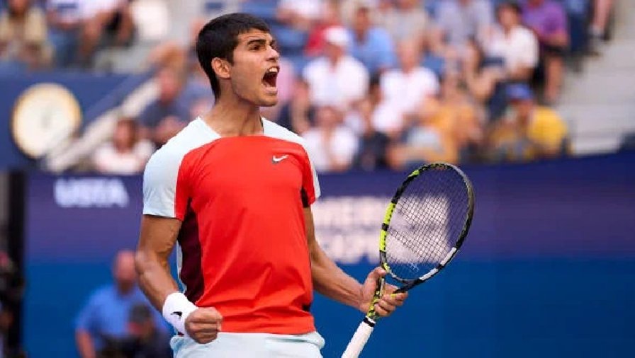 Alcaraz thắng 9 game liên tiếp, có mặt ở vòng 3 US Open 2022