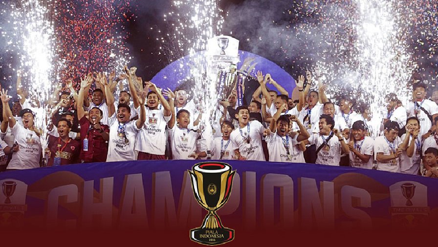 Cúp Quốc gia Indonesia 2022/23 tái khởi tranh sau khi tìm được nhà tài trợ