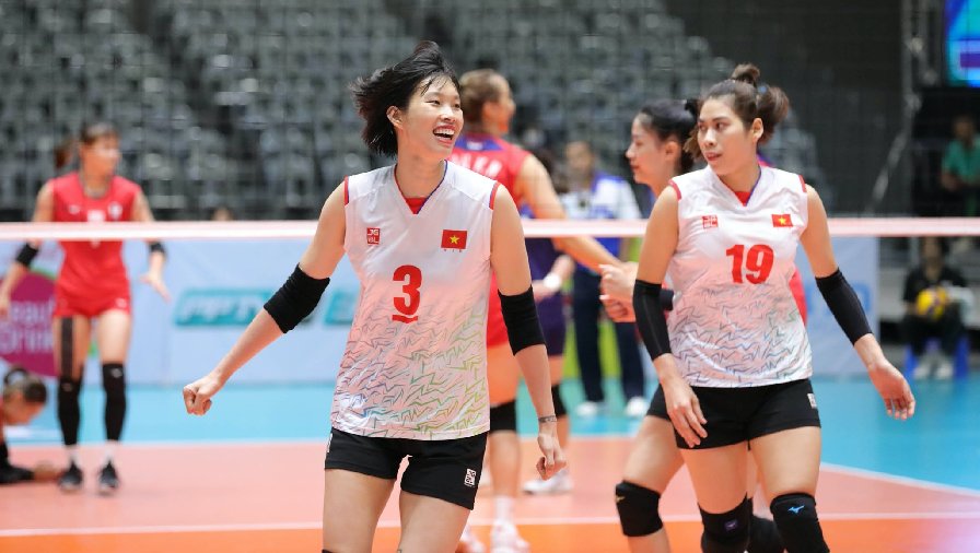 'Khủng long' Thanh Thuý ghi điểm 'vô đối' ở giải bóng chuyền nữ Vô địch châu Á 2023