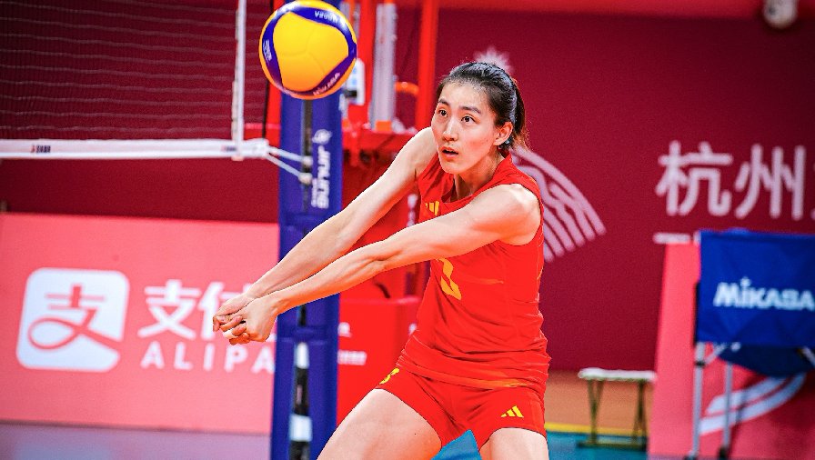 Tuyển bóng chuyền nữ Trung Quốc tổn thất nặng sau trận thắng Triều Tiên ở ASIAD 19