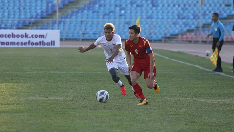 Hai Long kiến tạo cả 2 bàn của Việt Nam ở vòng loại U23 châu Á