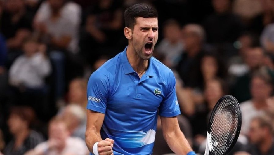 Djokovic khởi đầu thuận lợi tại Paris Masters 2022
