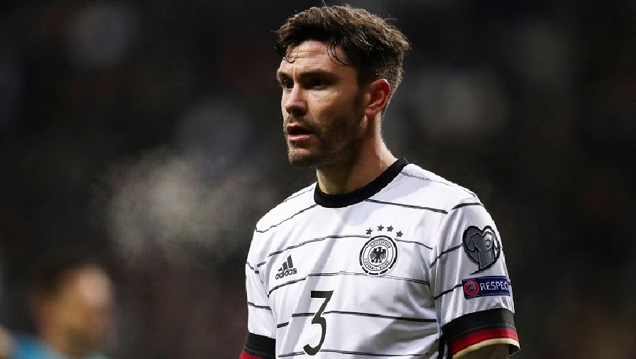 Hậu vệ 32 tuổi từ chối trở lại ĐT Đức dự World Cup 2022