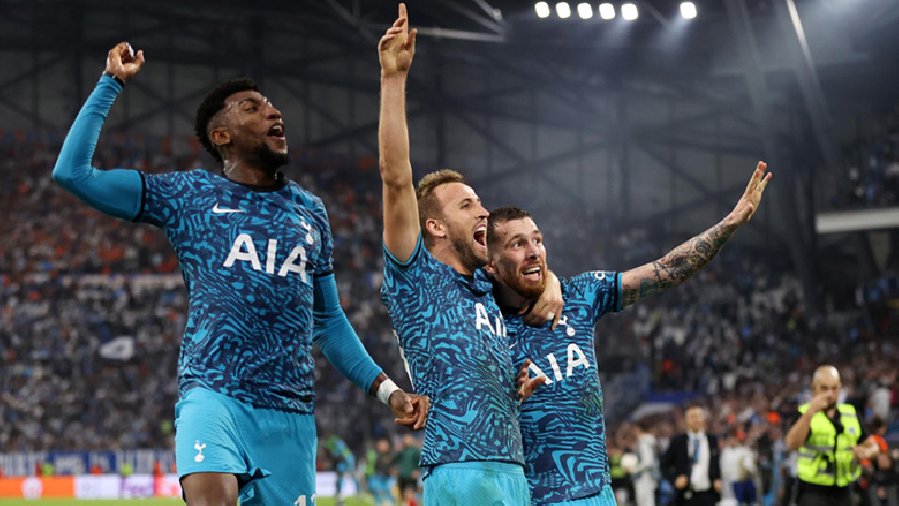 Kết quả Marseille vs Tottenham: Ngược dòng kịch tính, vỡ òa phút 95
