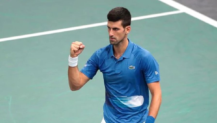 Kết quả tennis hôm nay 2/11: Djokovic vào vòng 3 Paris Masters