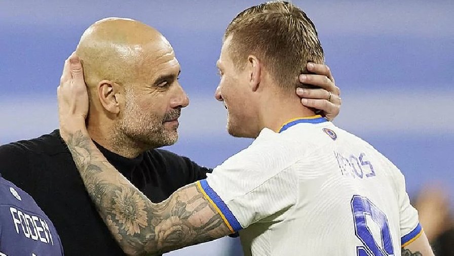 Toni Kroos: Pep Guardiola là HLV hoàn hảo nhất đối với tôi