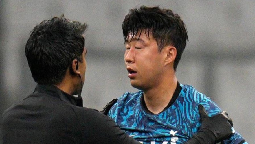 Son Heung Min nứt xương mặt, ĐT Hàn Quốc toát mồ hôi trước thềm World Cup 2022