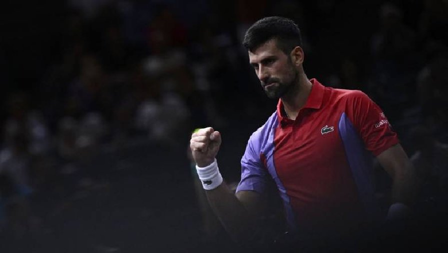 Djokovic thắng thần tốc ở trận ra quân Paris Masters 2023