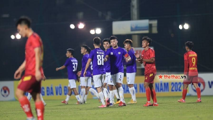 Đặng Văn Tới lên tiếng, U21 Hà Nội thắng nhàn U21 Khánh Hòa 
